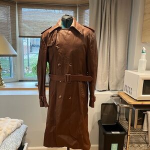 Men's 100% leather Coat